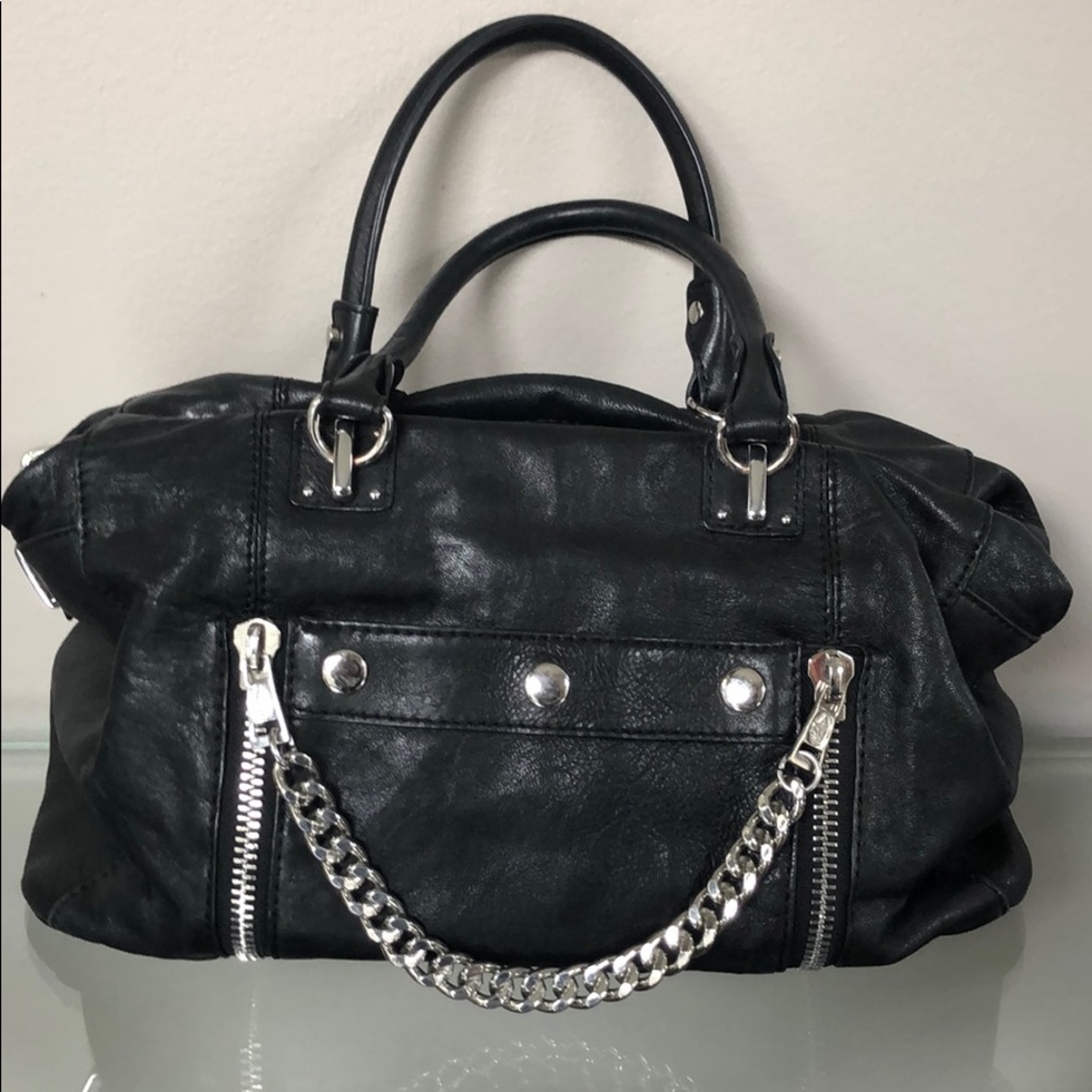 Rocker Chic! Ash convertible satchel